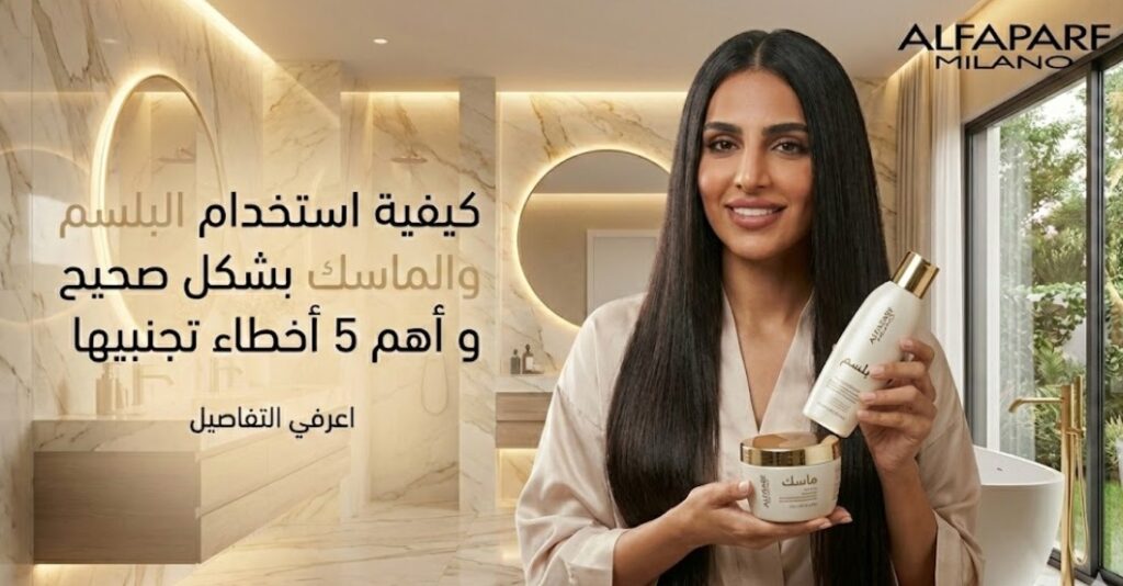 اختيار بلسم وماسك للشعر