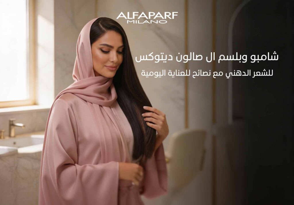 شامبو و بلسم ديتوكس للشعر الدهني و الجاف